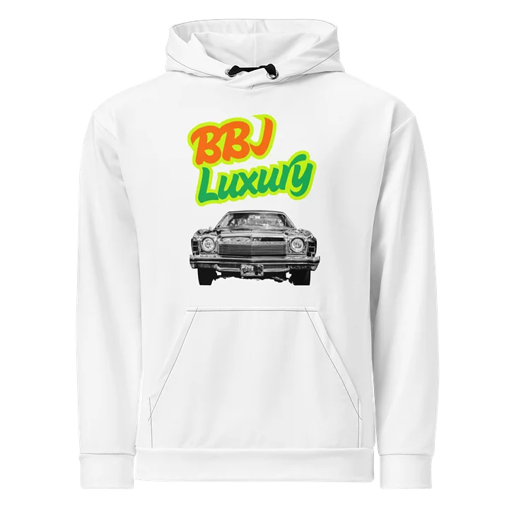 BBJ Luxury White Hoodie product image (1)
