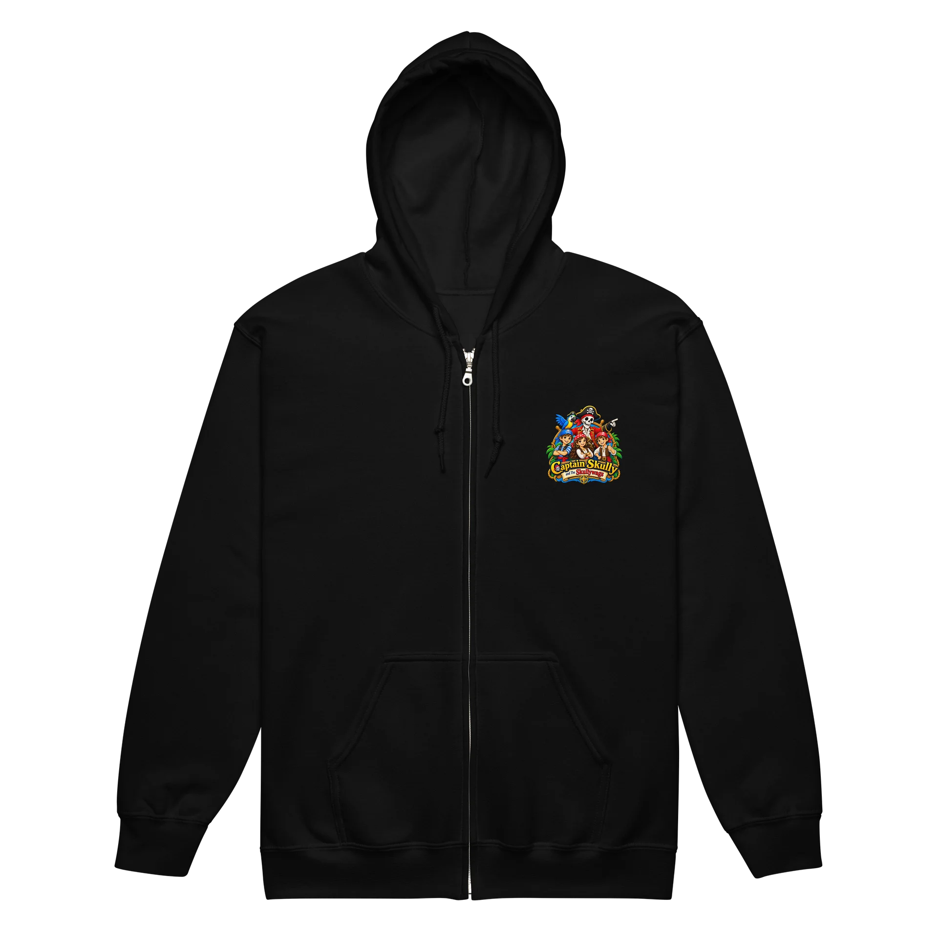 Captain Skully Zippered Hoodie product image (2)