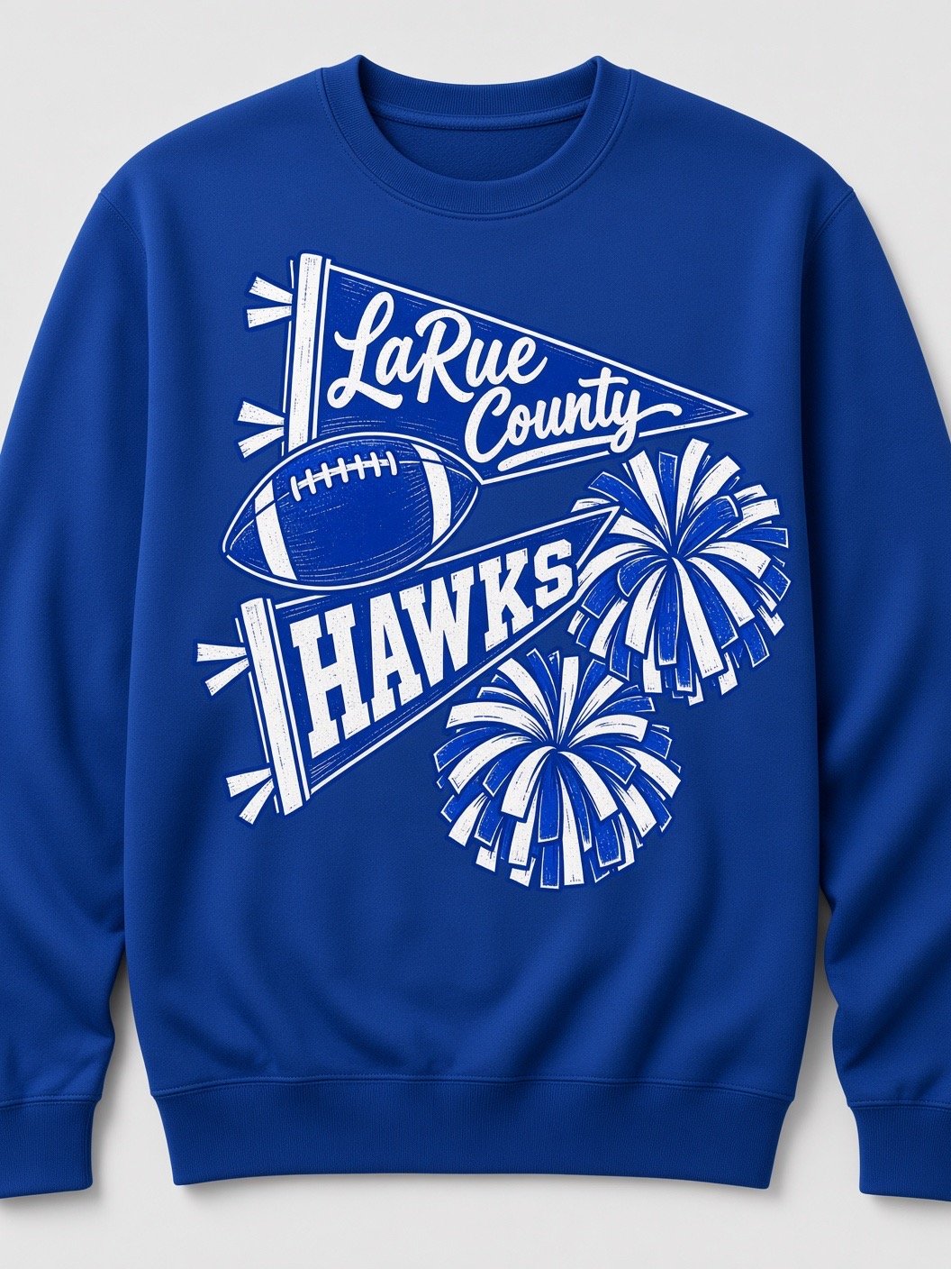 LC Pom Pom Comfort Colors sweatshirt product image (1)
