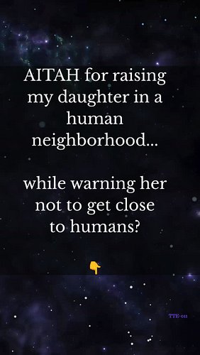 I hid her among humans, then taught her to fear them. Read the full story in the first comment, then tell me your verdict. #A...