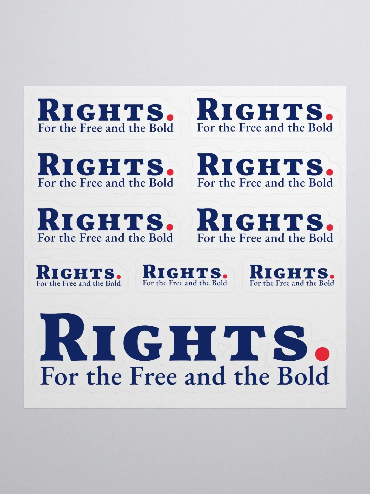 RIGHTS. Stickers product image (4)