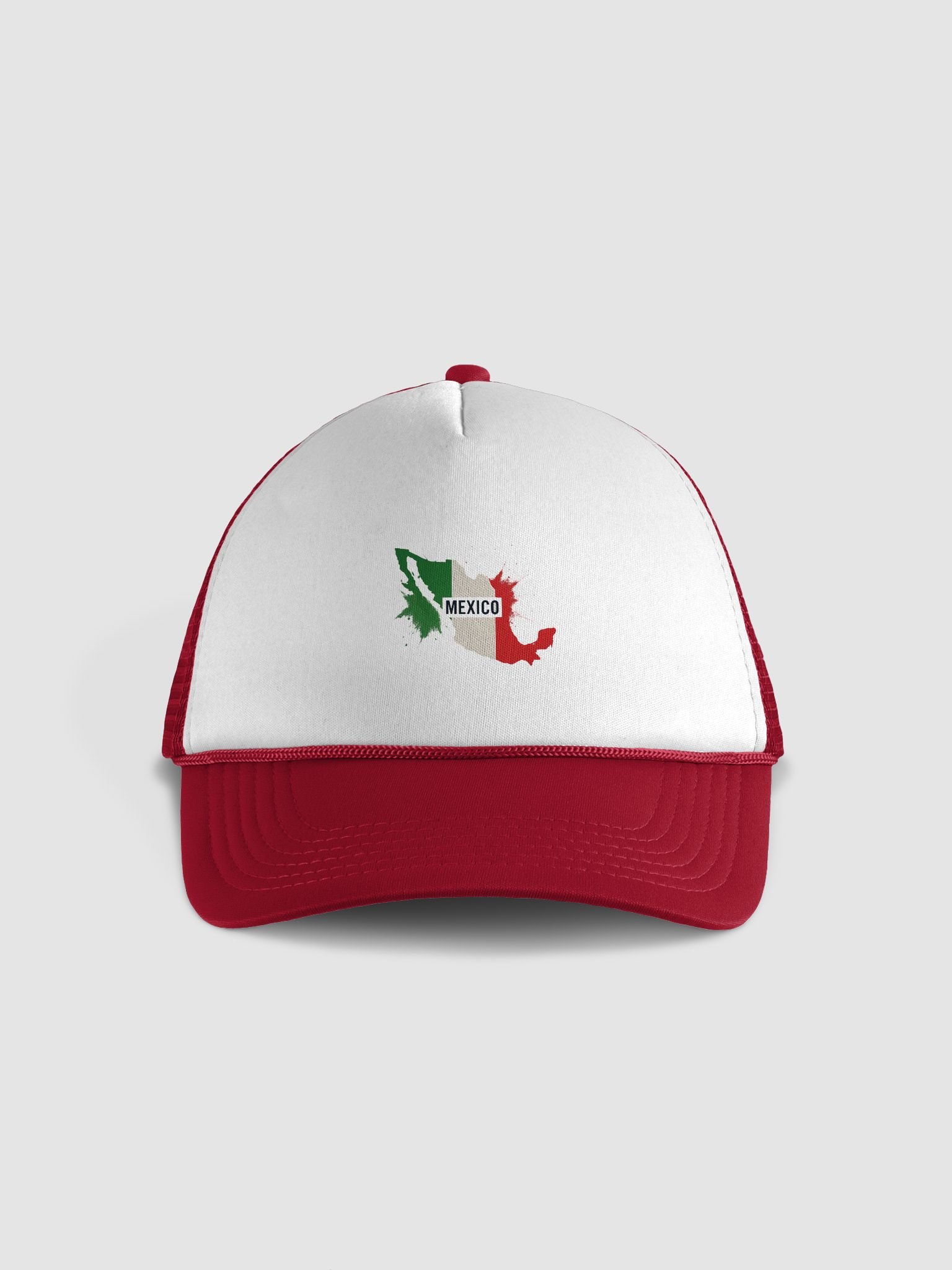 Mexican Flag Foam Trucker Hat product image (1)