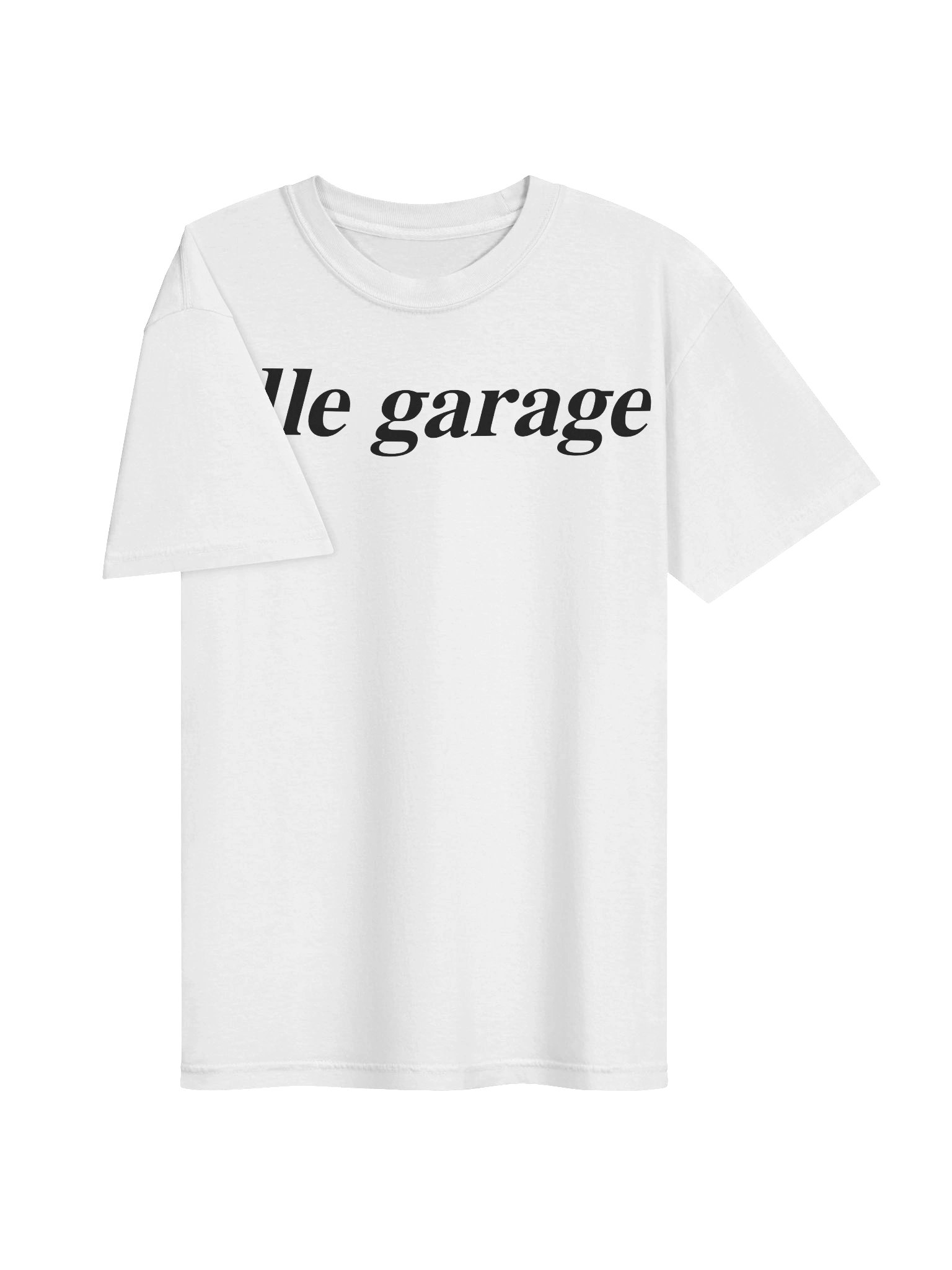IDLE GARAGE Script Tee product image (3)