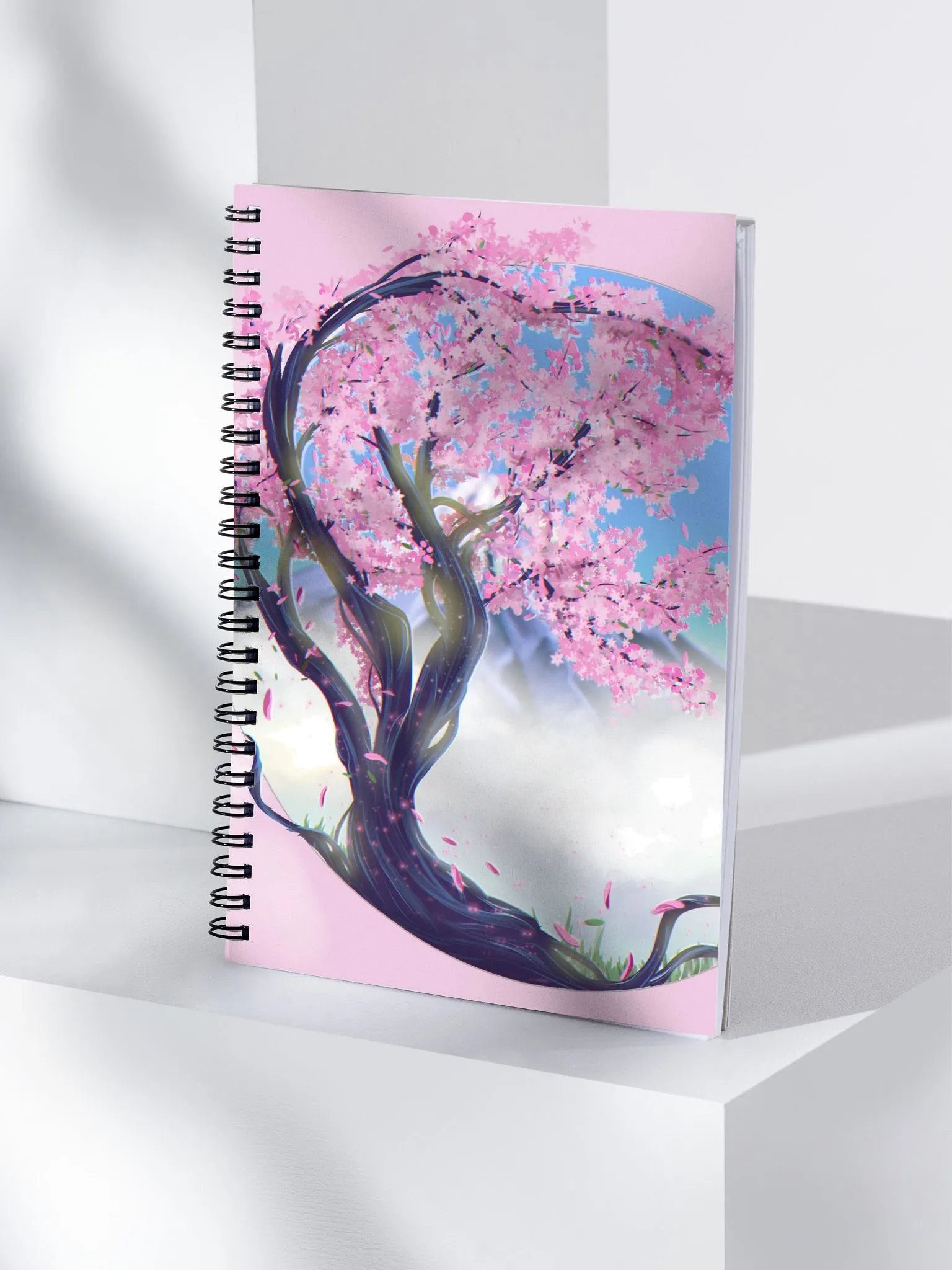 "Meet Me by the Blossomz" Spiral Notebook product image (4)