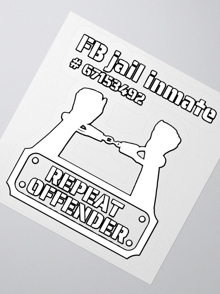 FB JAIL INMATE REPEAT OFFENDER product image (6)