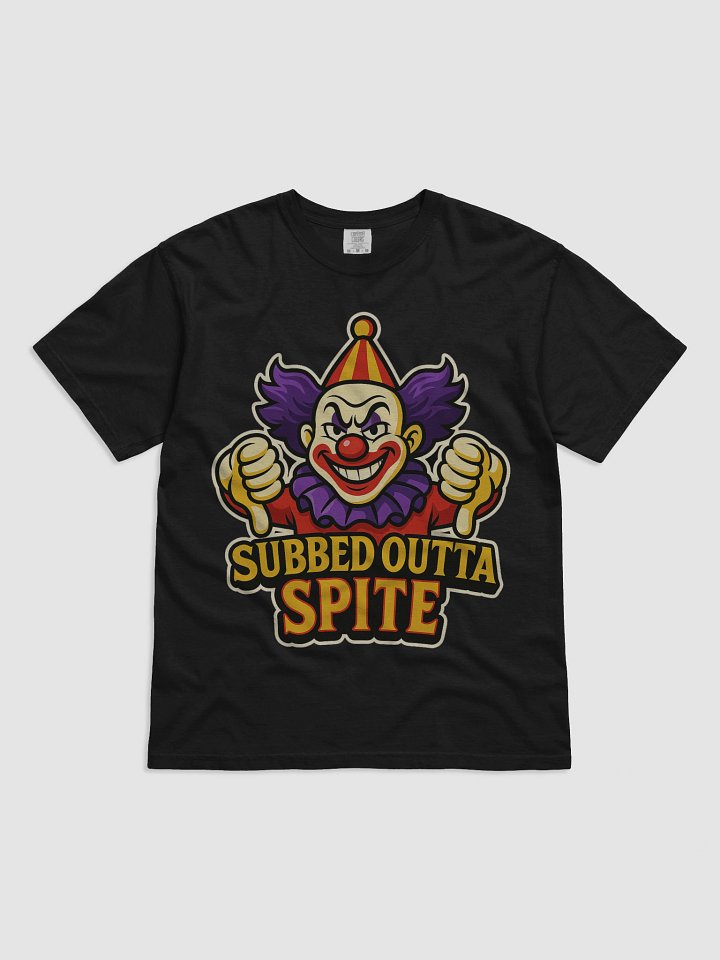 Subbed Outta Spite Clown Tee product image (1)