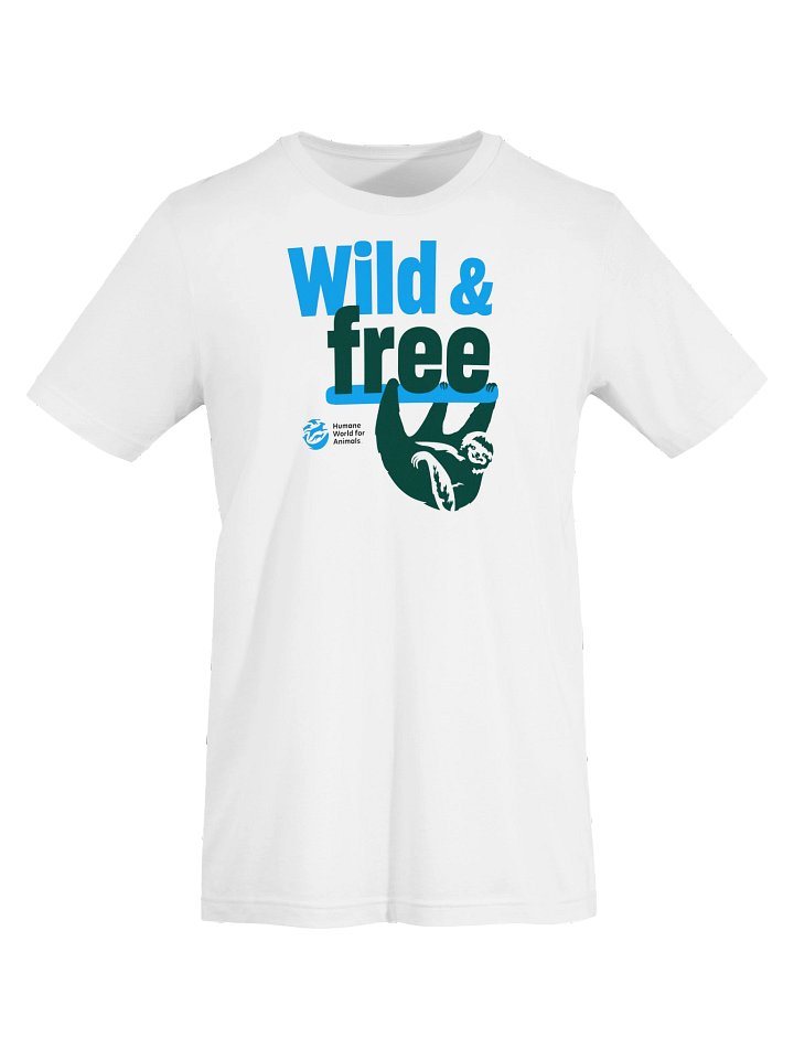 Wild & free - Sloth - T-shirt product image (2)