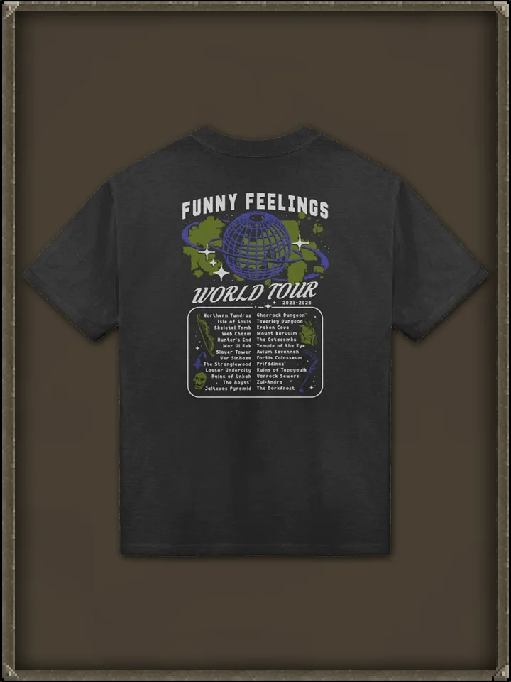 World Tour Tee (Faded Heavyweight) product image (1)