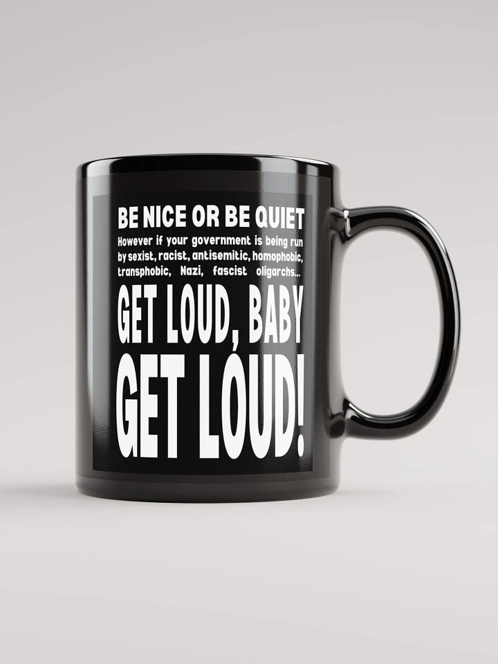 Get Loud, Baby (White) Mug product image (1)