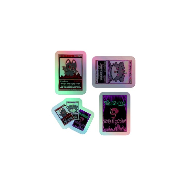 Creatures of Legend Holographic Large 4-Pack Stickers product image (1)