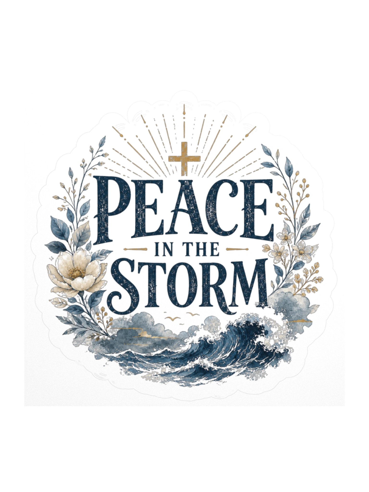 Peace In The Storm Sticker product image (2)