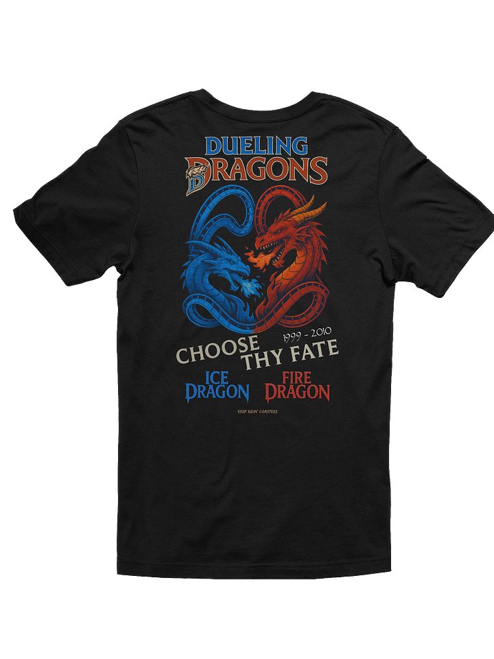 Dueling Dragons Unisex T-Shirt product image (2)