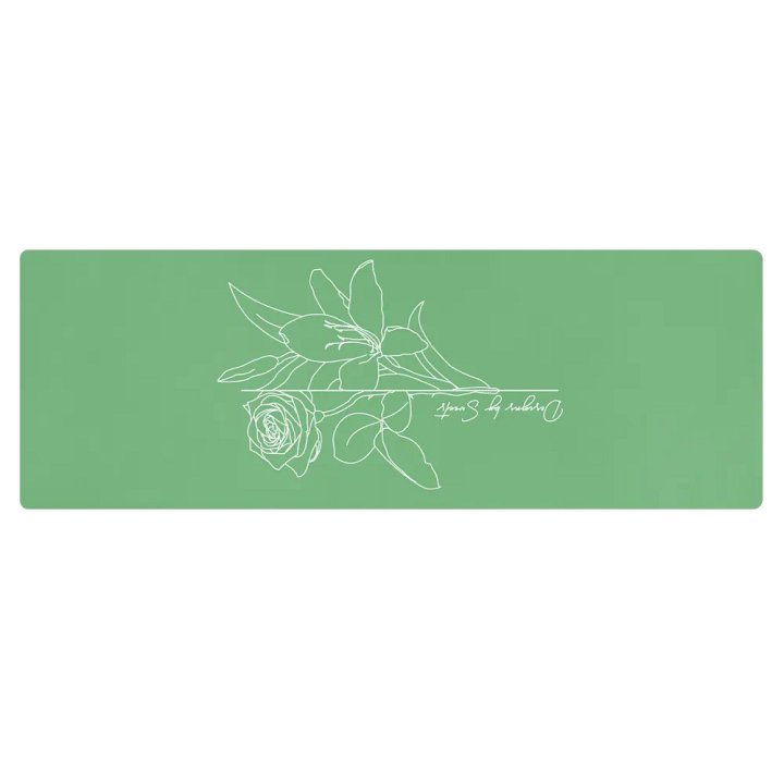 Serenity Suede Yoga Mat (Green) product image (1)