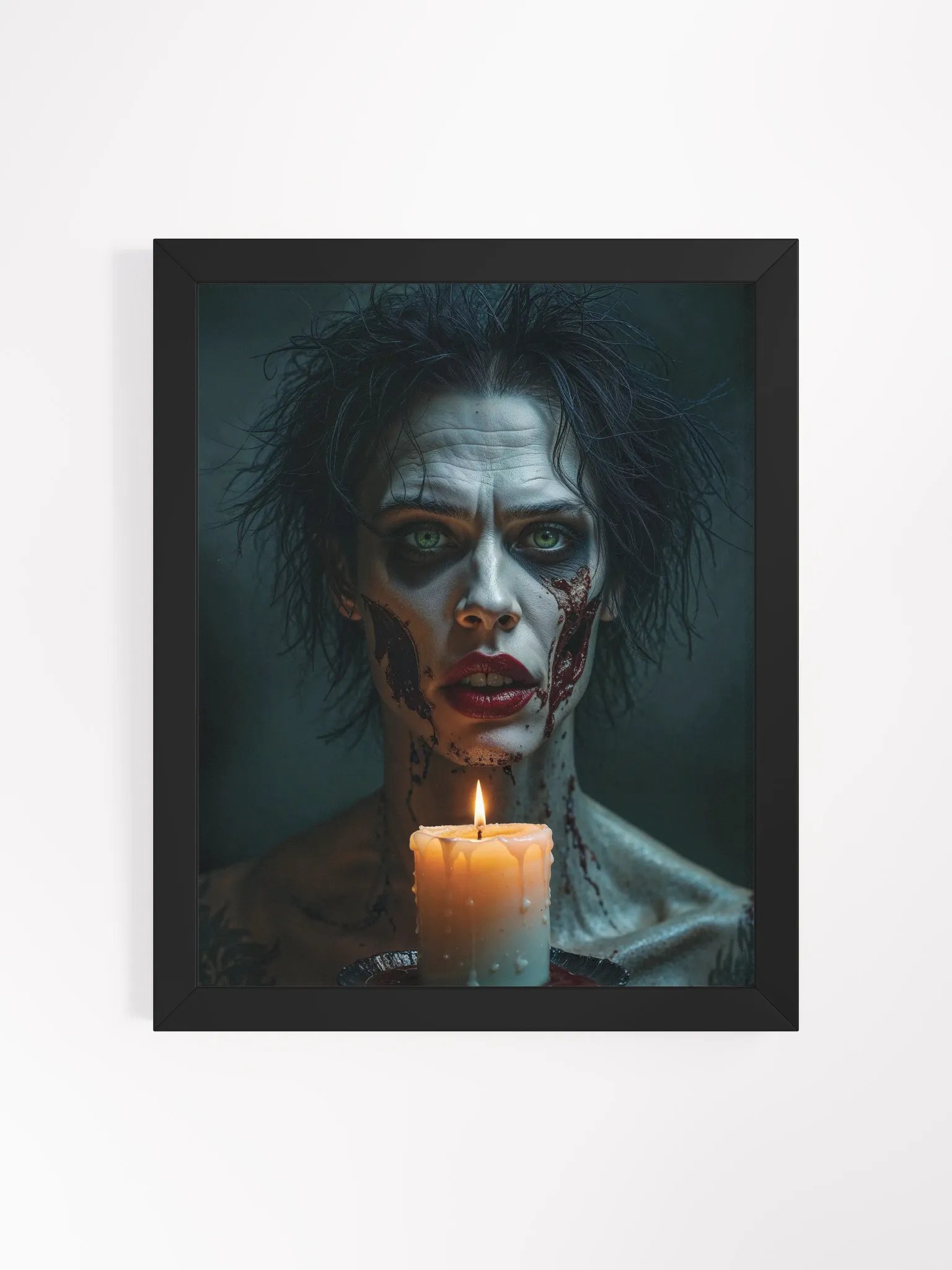 The Candle Bleeds Framed Print product image (2)