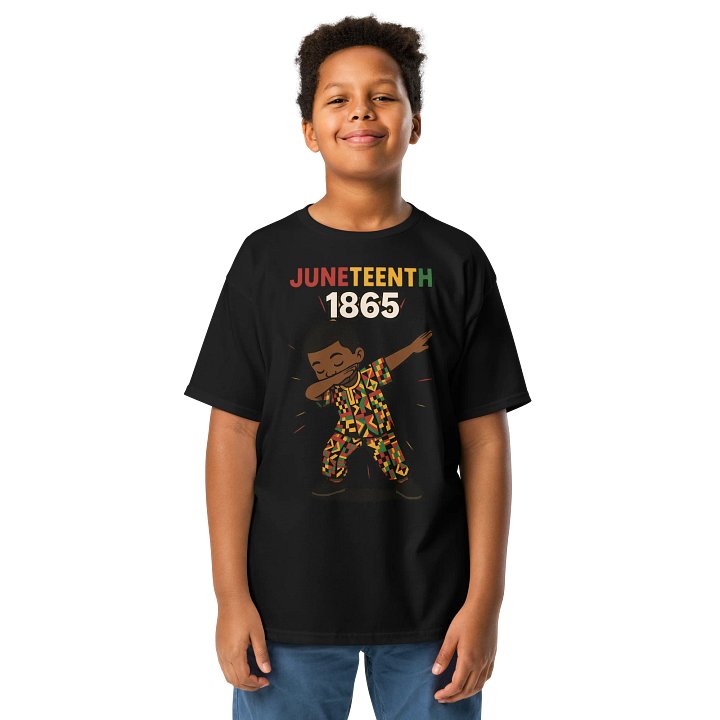 Juneteenth Celebration Dab Youth Tee product image (1)