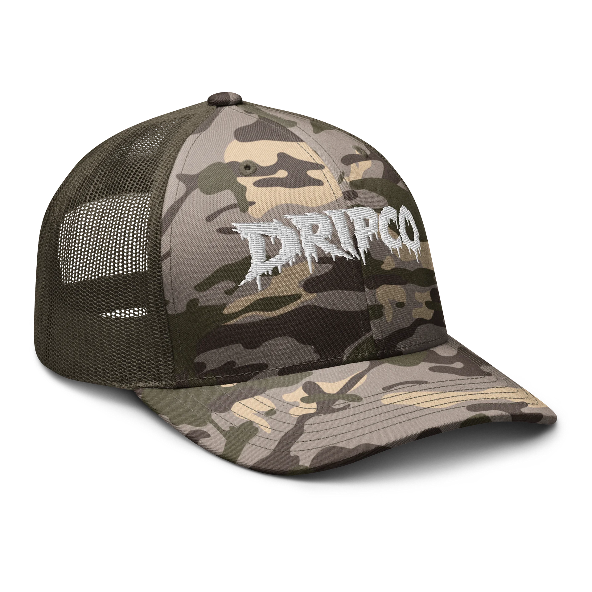 DRIPCO Camo Trucker Hat product image (18)