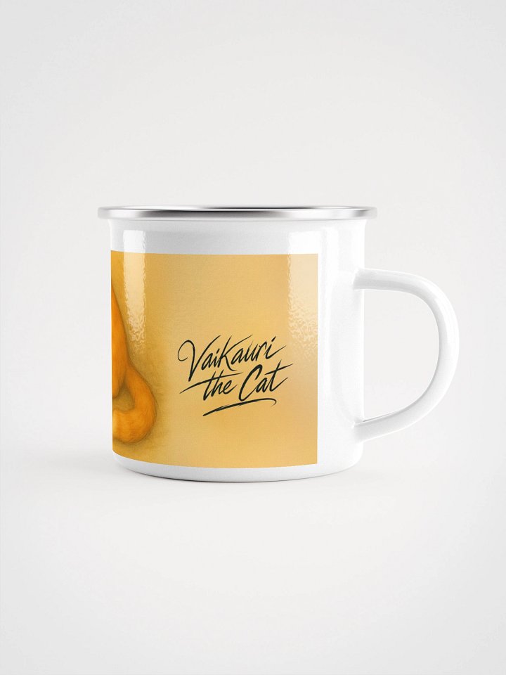 Vaikauri The Cat Enamel Adventure Mug product image (1)