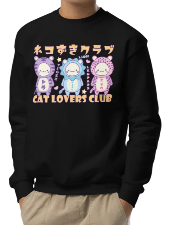 CAT LOVERS CLUB 2 - Unisex Youth Sweatshirt product image (6)