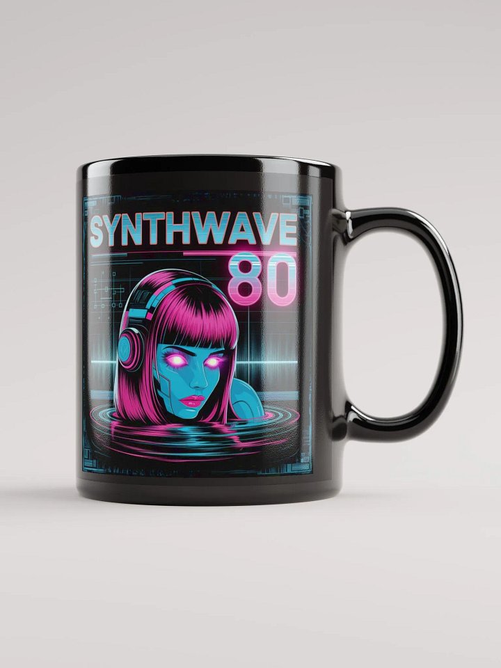 Neon Synthwave 80 Mug product image (1)