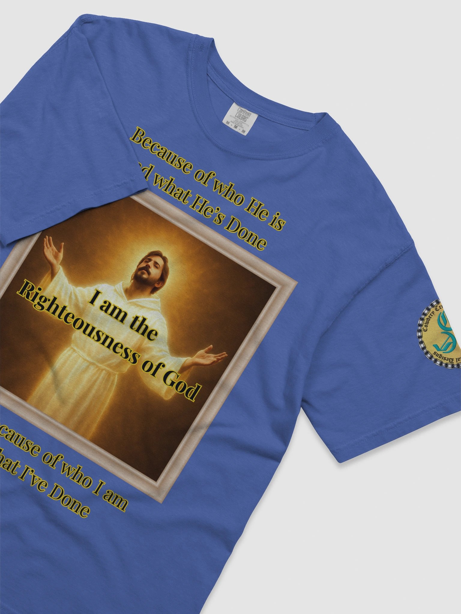 I am the Righteousness of God (Male) Comfort Colors Garment-Dyed Heavyweight T-Shirt Colors (2) product image (35)