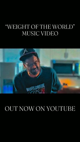 Go check out my newest music video for “Weight Of The World” out now on YouTube!!! ‼️🔥
#discover #underground #music #indiana...