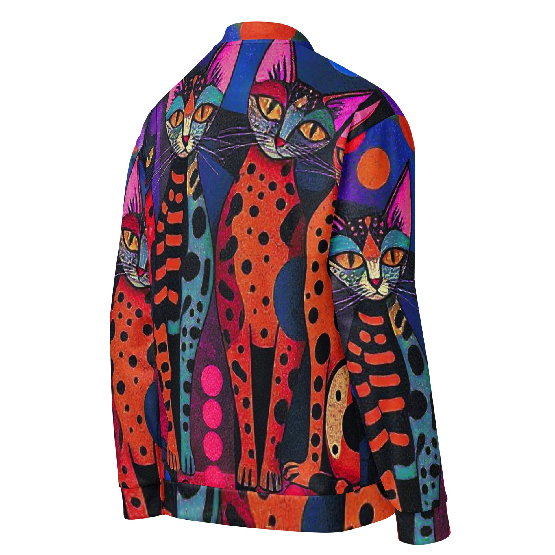 Red Cats Bomber Jacket product image (4)