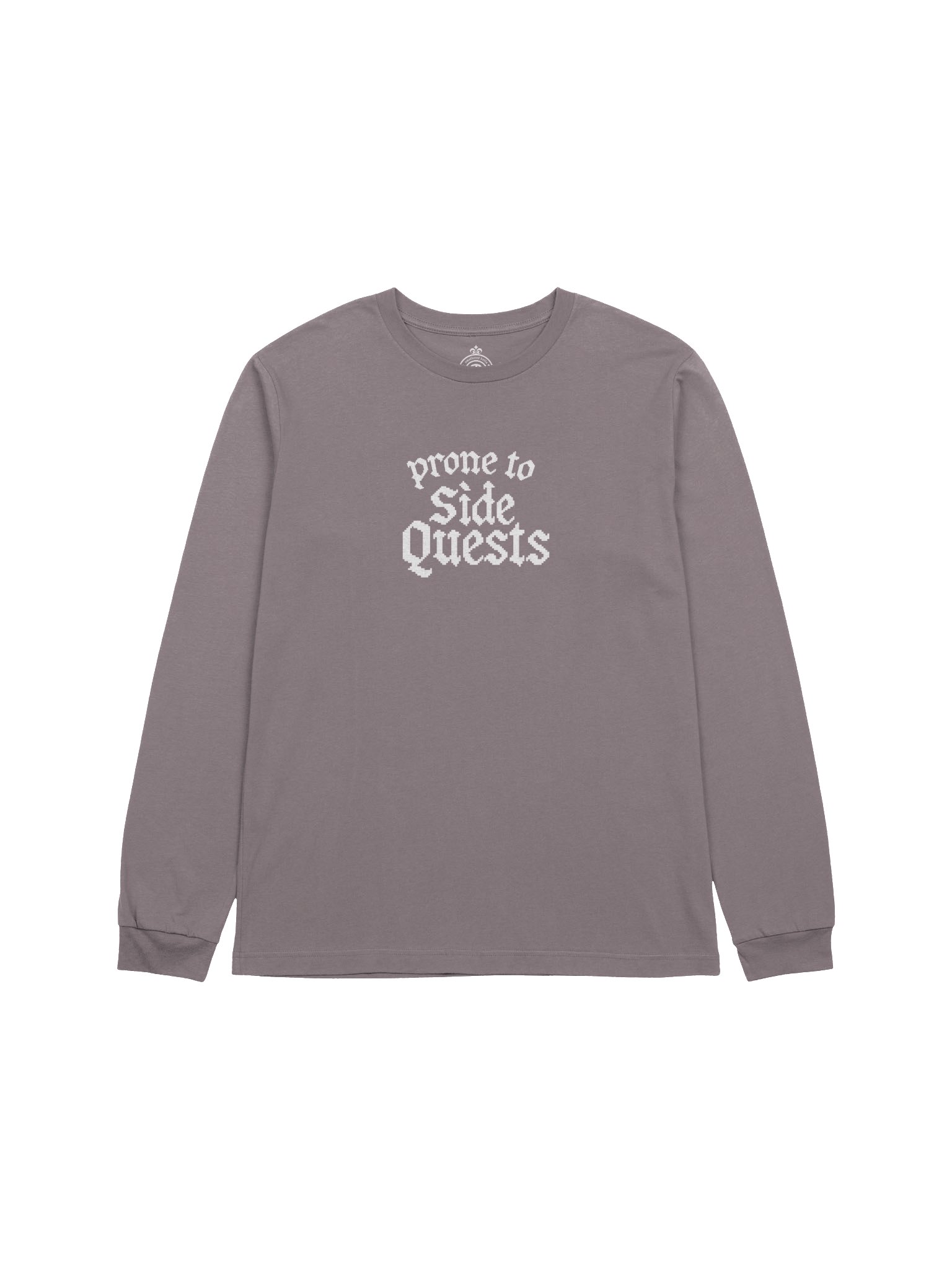 Side Quests long-sleeve tee (dark) product image (18)