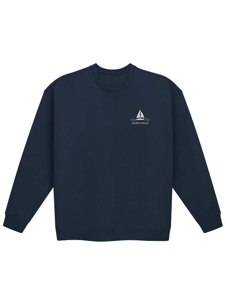 Audio Sails Reference Grade Oversized Sweatshirt | Deep Sea Navy product image (1)