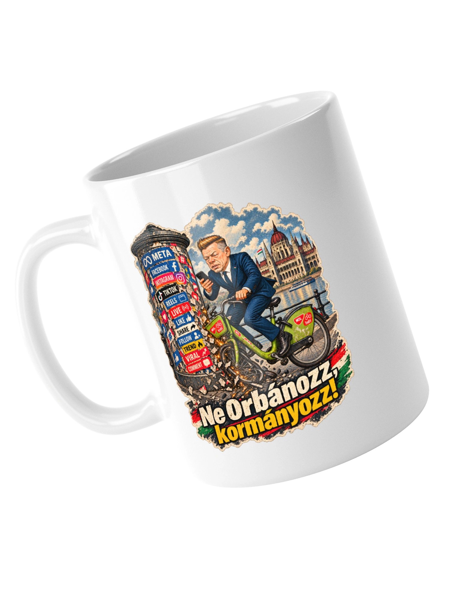 Ne Orbánozz Kormányozz! Mug product image (2)