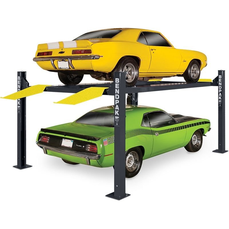 BendPak HD-9XL Four-Post Car Lift - 9,000-Lb Capacity - Extended Length product image (6)