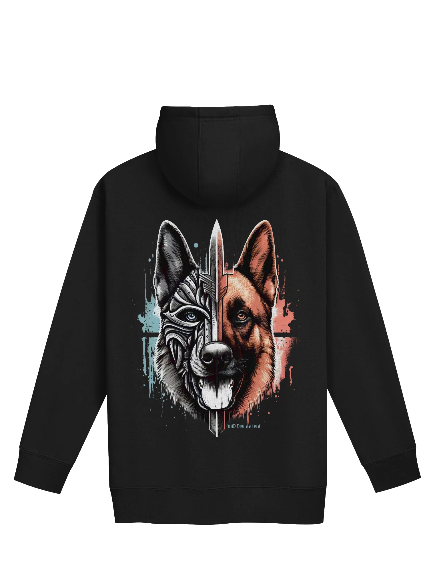 Warrior Malinois Mask - Premium Adult Unisex Hoodie product image (1)
