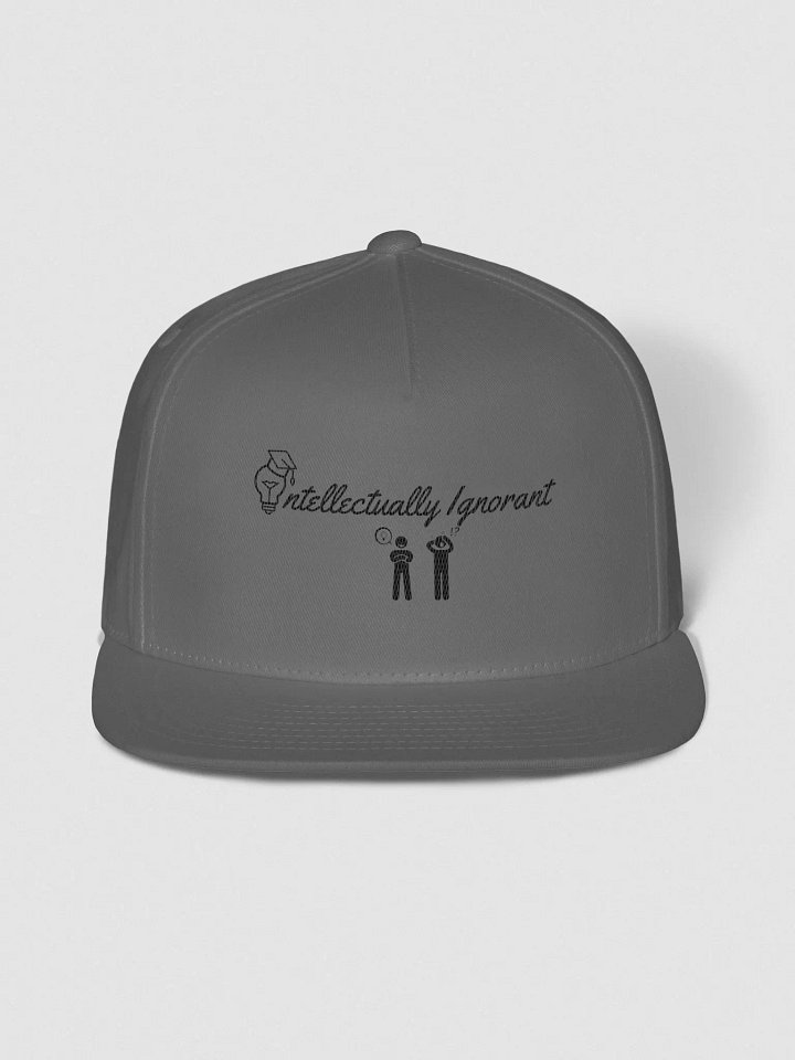 Intellectually Ignorant Black logo Snapback product image (1)