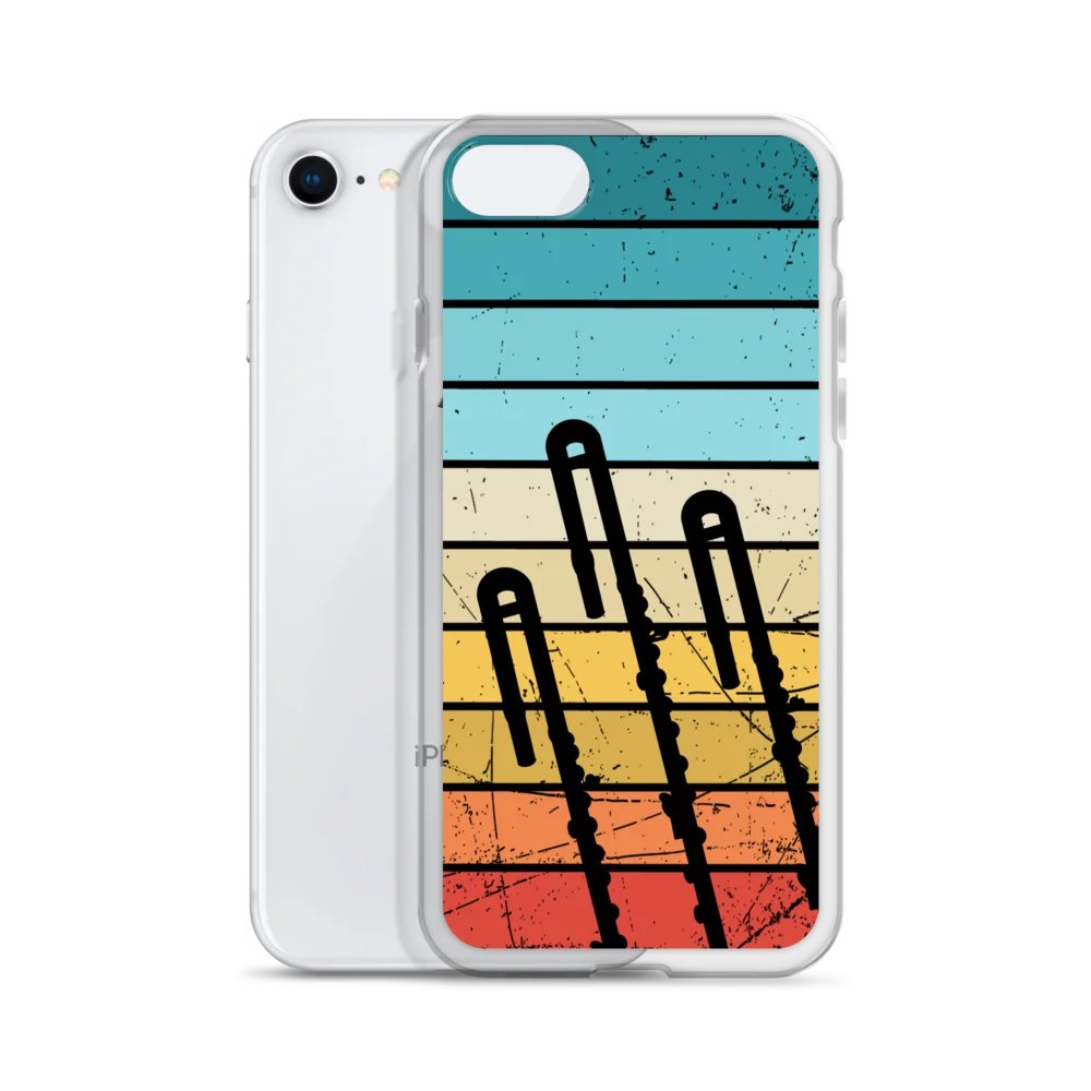 Retro Abstract iPhone Case - Bass Flute product image (51)