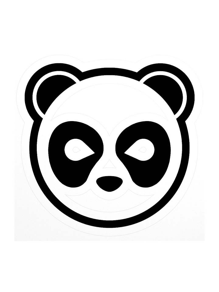 Black Logo Clear Sticker product image (2)