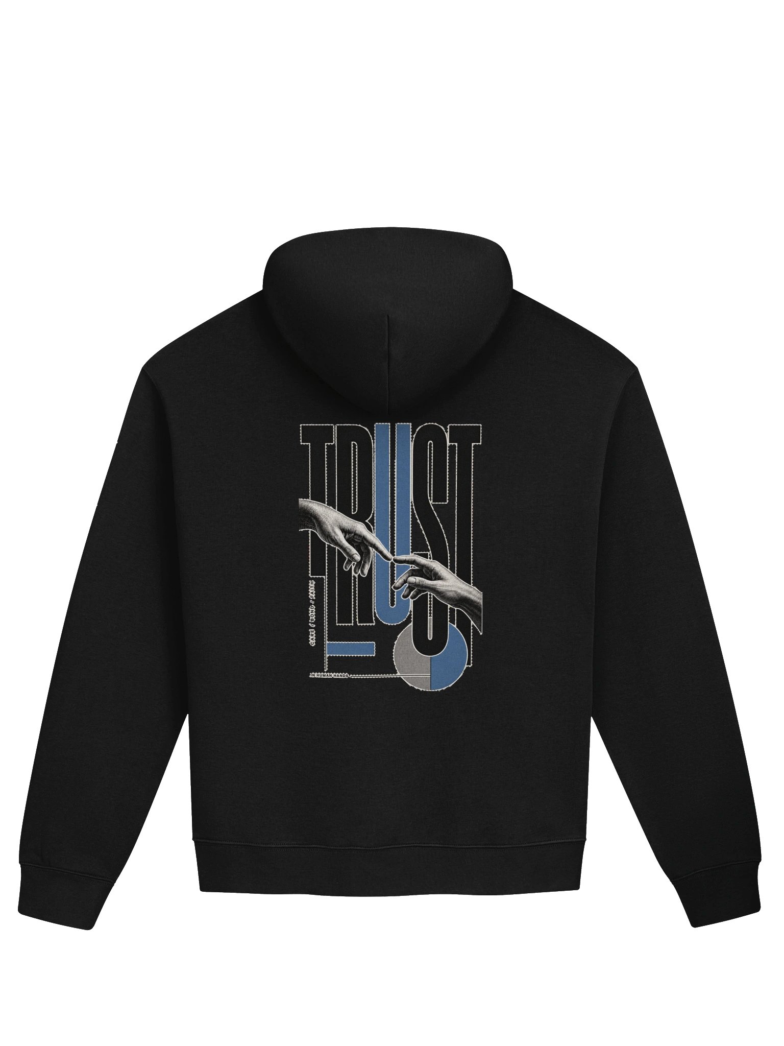 TRUST — In Human Hands Hoodie product image (2)