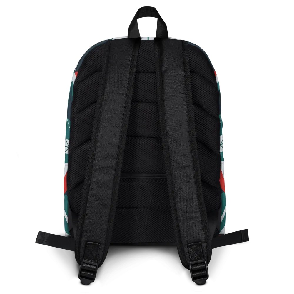 Kaleidoscope patterned All-Over Backpack product image (6)