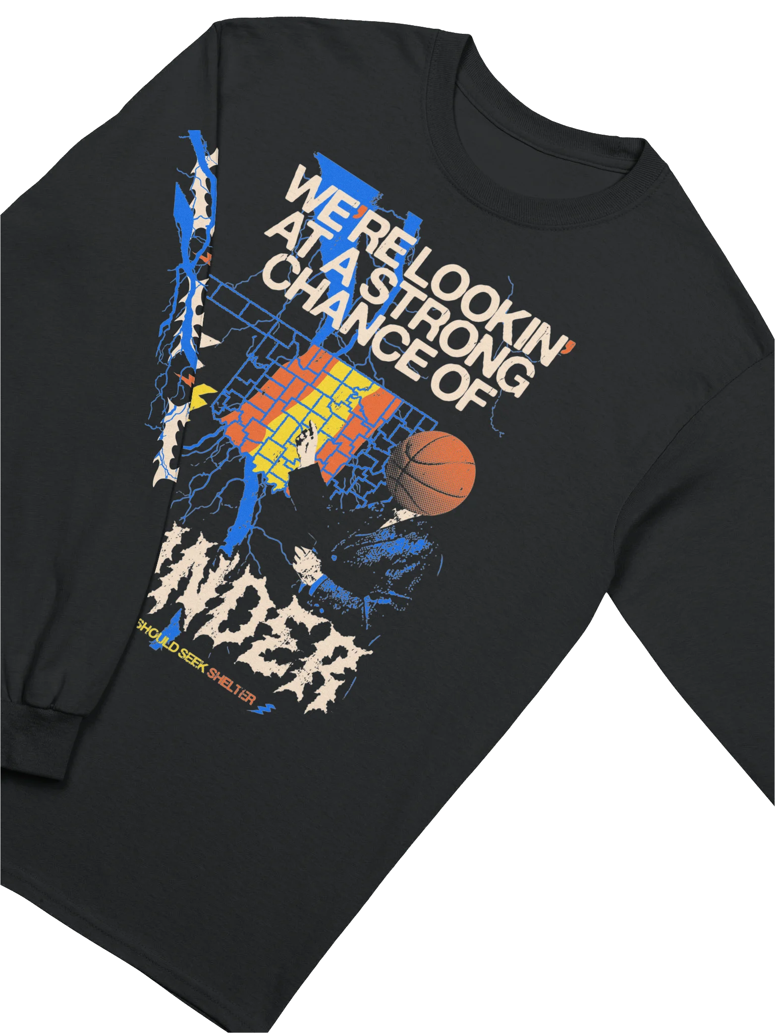 Chance of Thunder Longsleeve Tee product image (3)