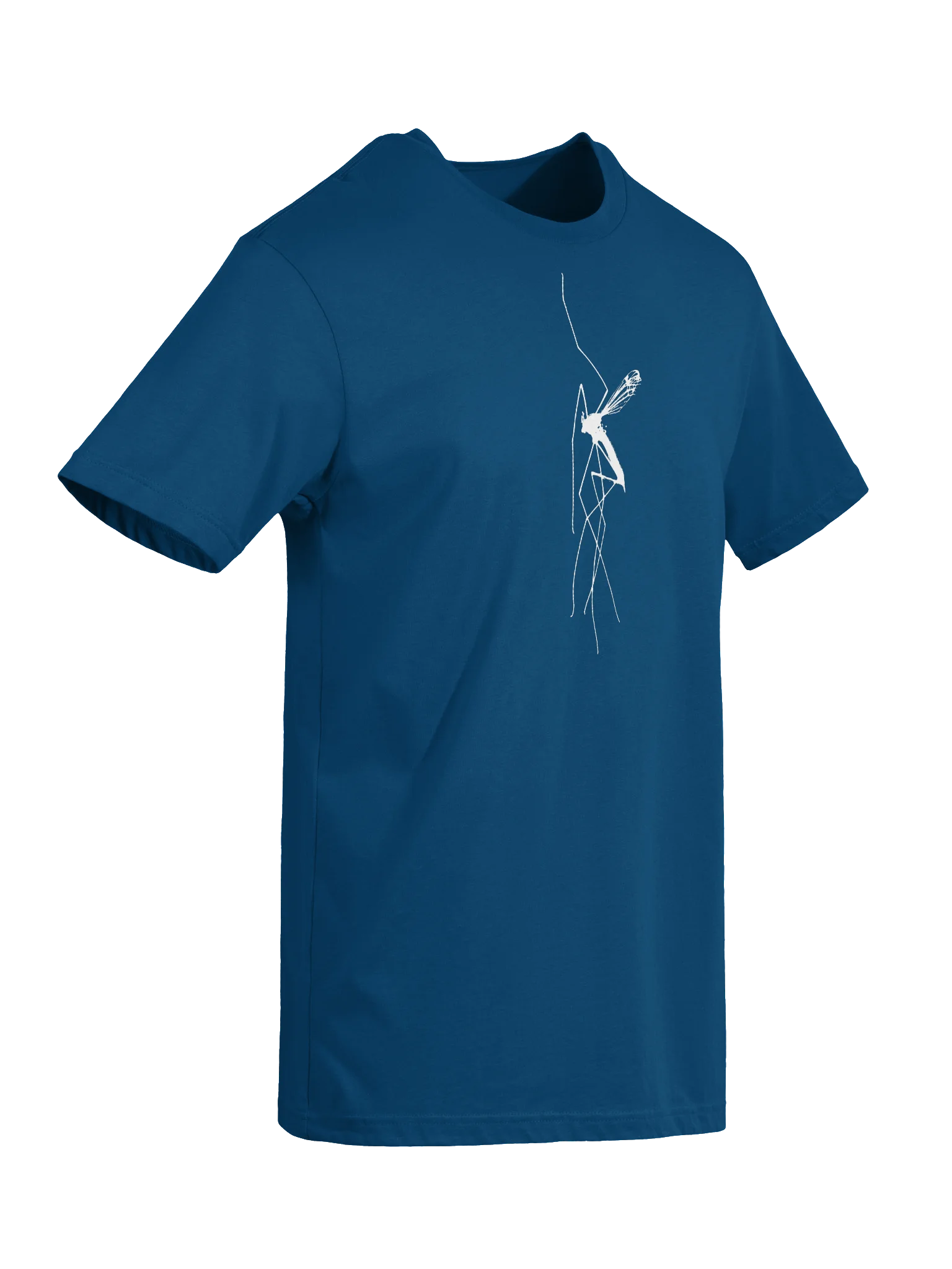 Mosquito Scan, 1993 — White Print T-Shirt