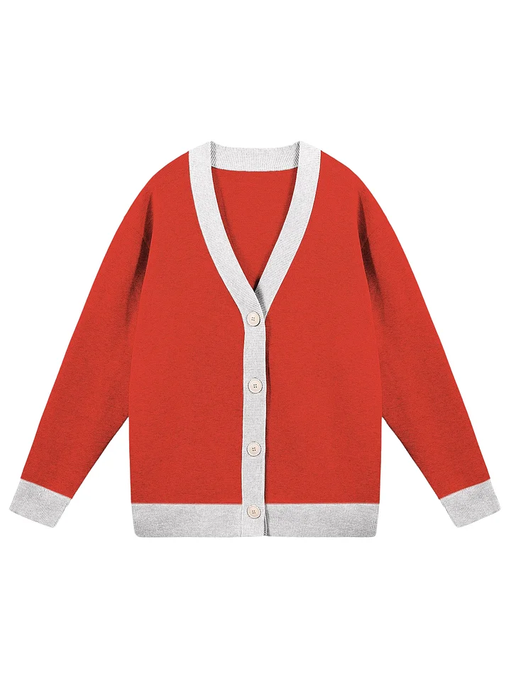Santa Inspired Knit Cardigan product image (1)