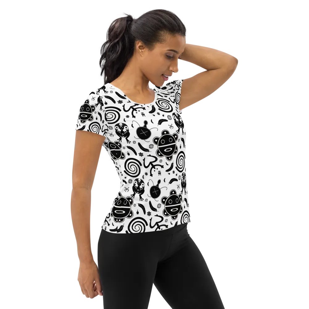 Taino Symbols Women's Athletic Tee product image (6)