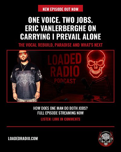 One voice. Two jobs.

I Prevail lost their clean vocalist in May 2025, then lost their agent nine days later. Four months aft...