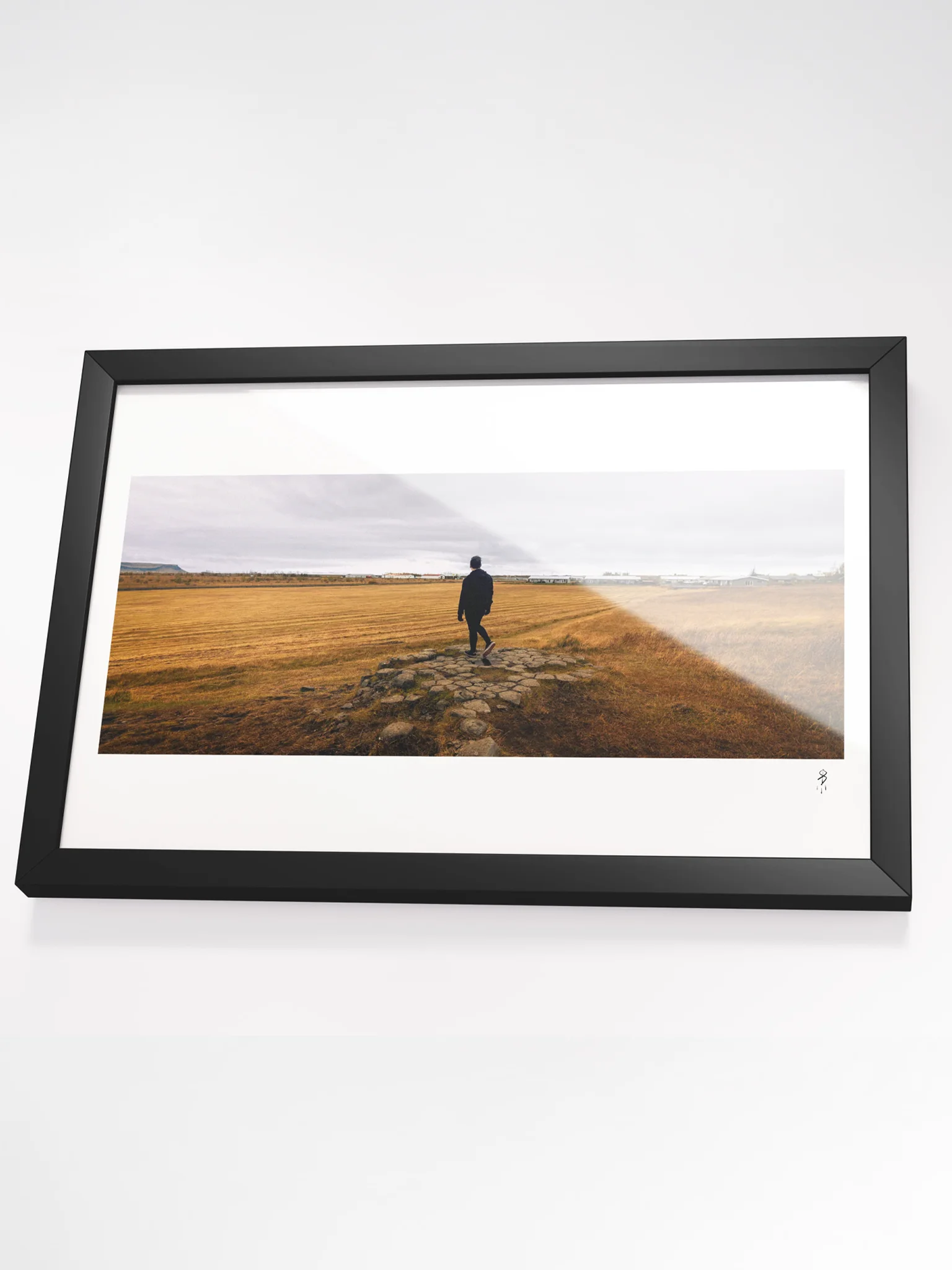 "Basalt" - Framed Print product image (2)