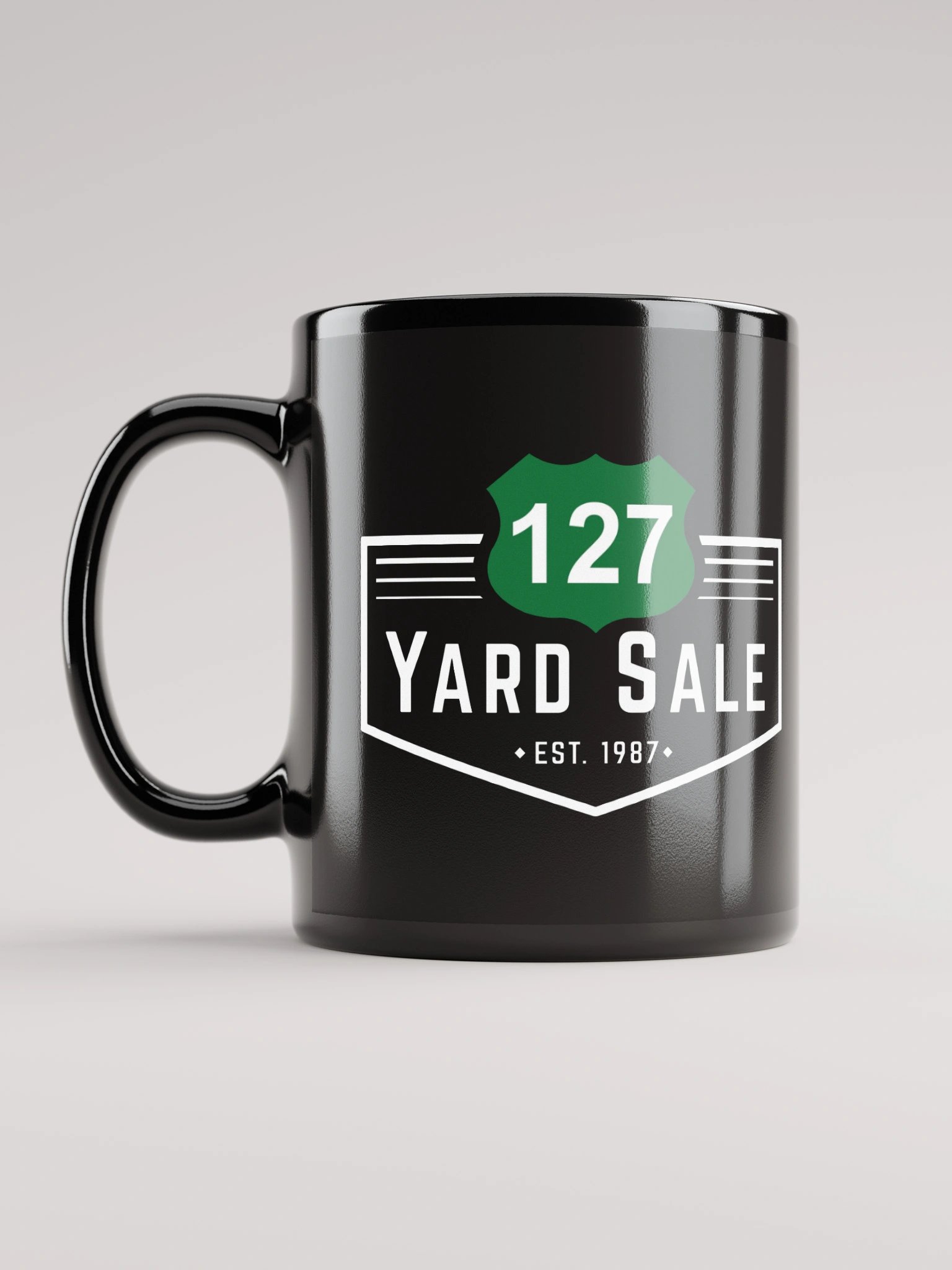 127 Yard Sale (2025) Vintage - Black Glossy Mug product image (6)