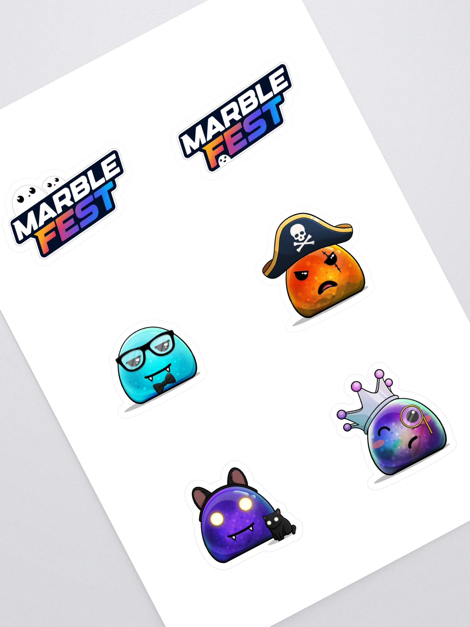 Marble Fest Sticker Sheet product image (3)