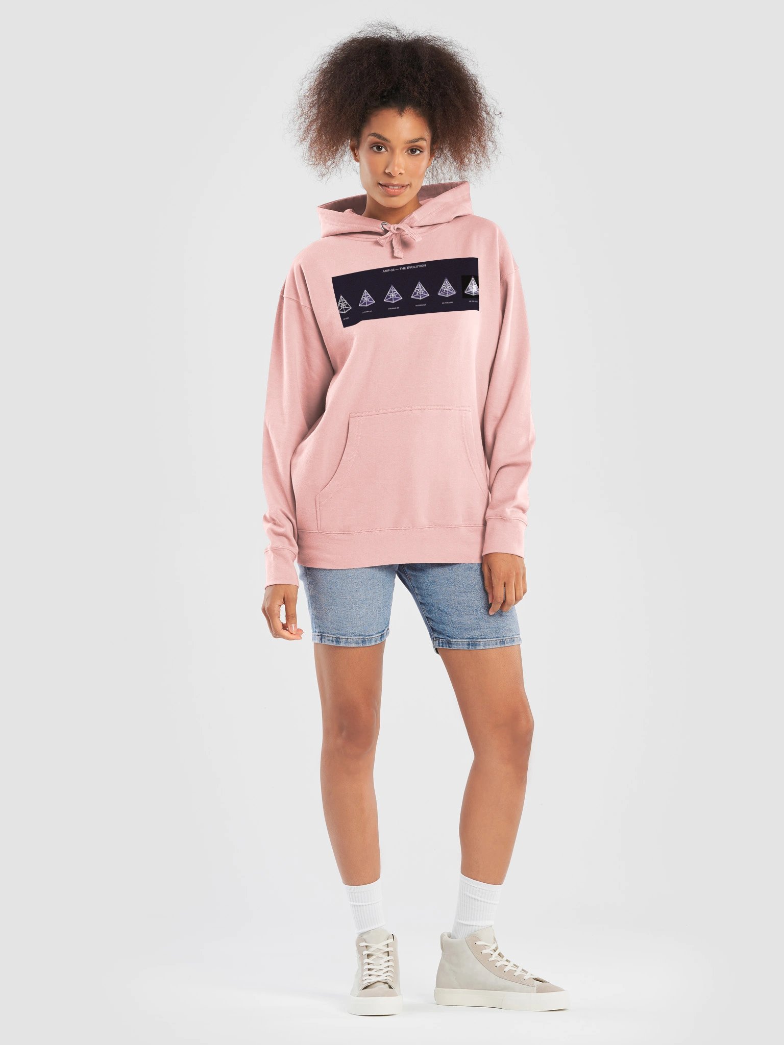 AMP-33 — The Evolution Hoodie — Pink product image (7)