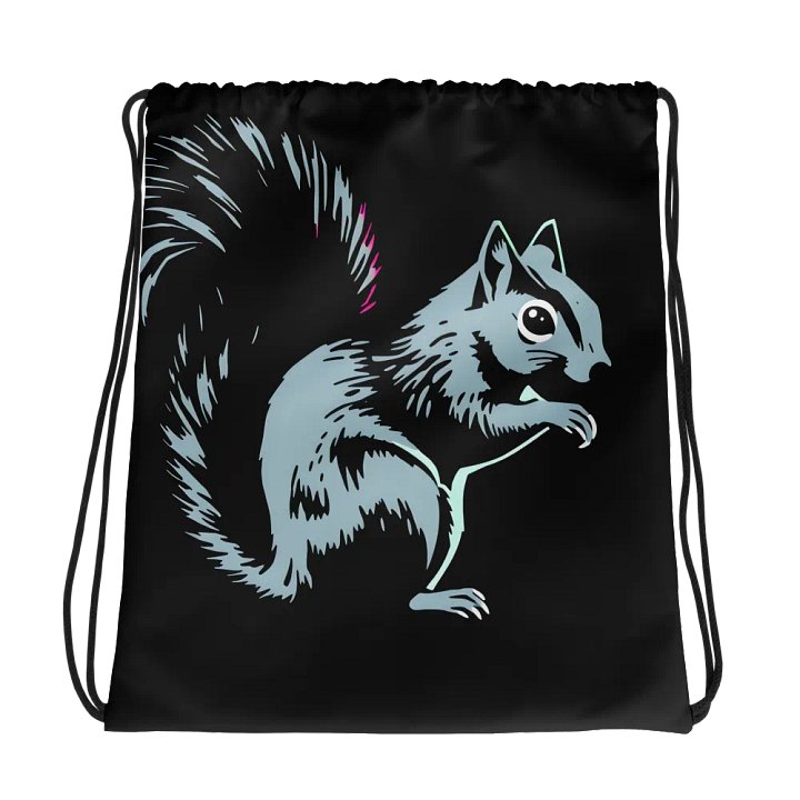 Squirrel Silhouette Adventure Bag product image (1)