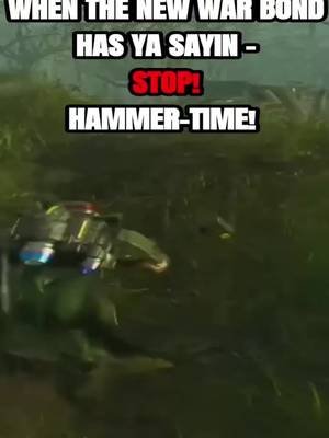 HellDivers2-New Warbond Hammer- #helldivers2 #funnyclips #twitchclip #sheriffeli #hammertime