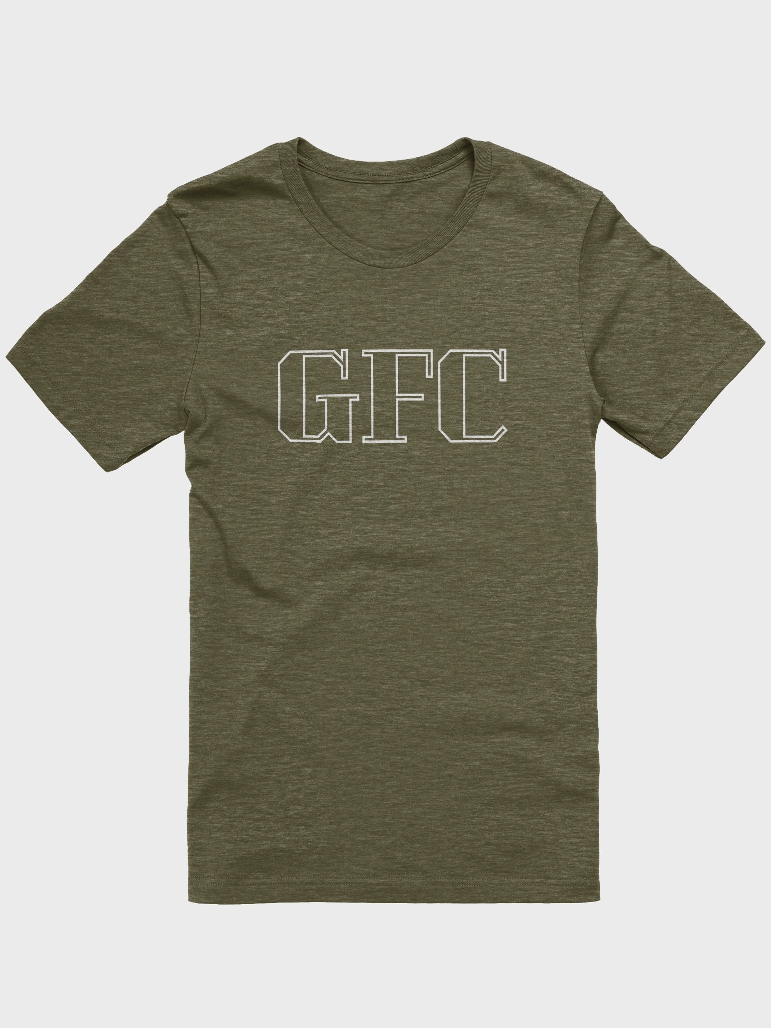 GFC White Outline Supersoft Tee product image (61)