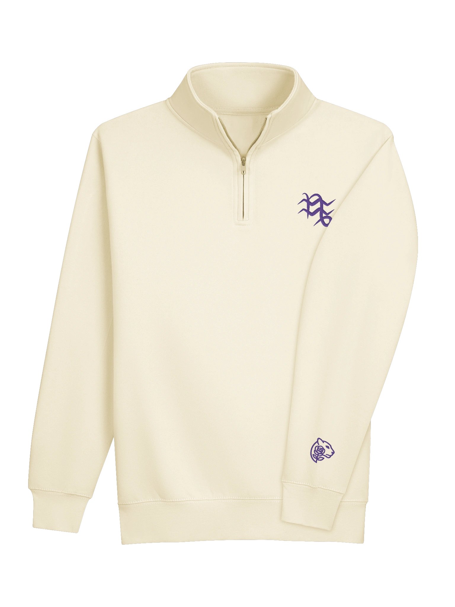 capricorn aquarius cusp quarter zip product image (4)