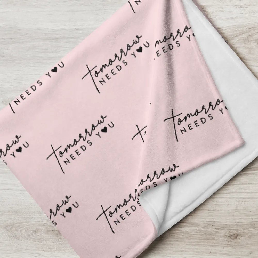 Tomorrow Needs You Blanket product image (6)